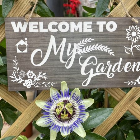 Garden Sign - Welcome to My Garden